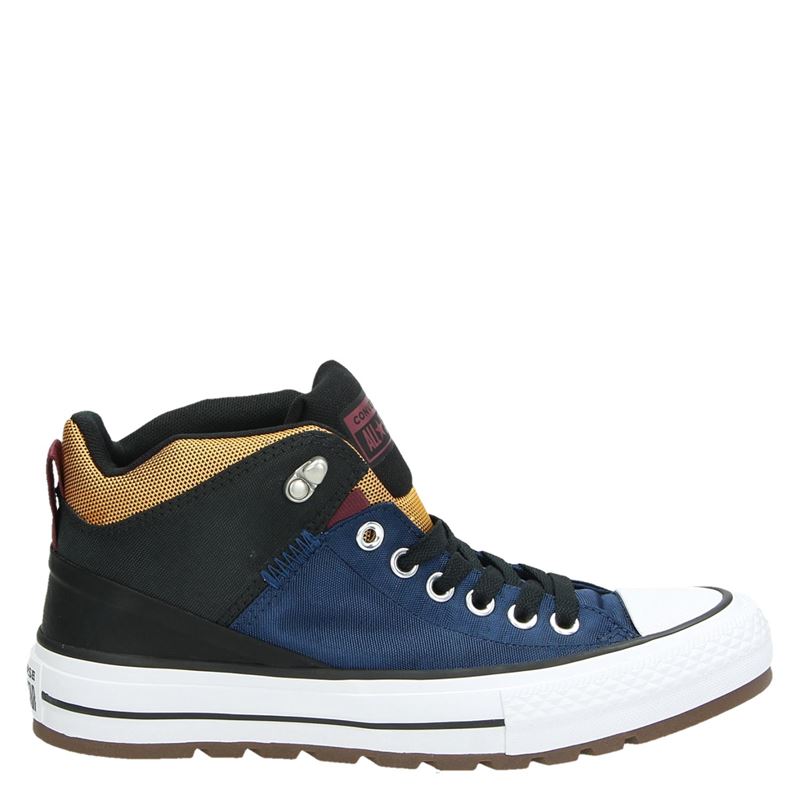 Converse Ct Allstar Hi Street Hoge Sneakers Blauw converse kopen in de aanbieding