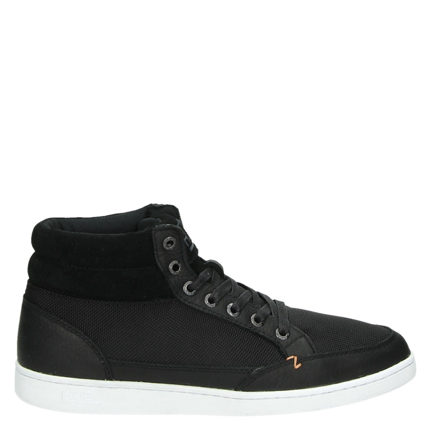 Shoemixx nl Veterboots Zwart Hub Hub Veterboots IYeDbWEH29