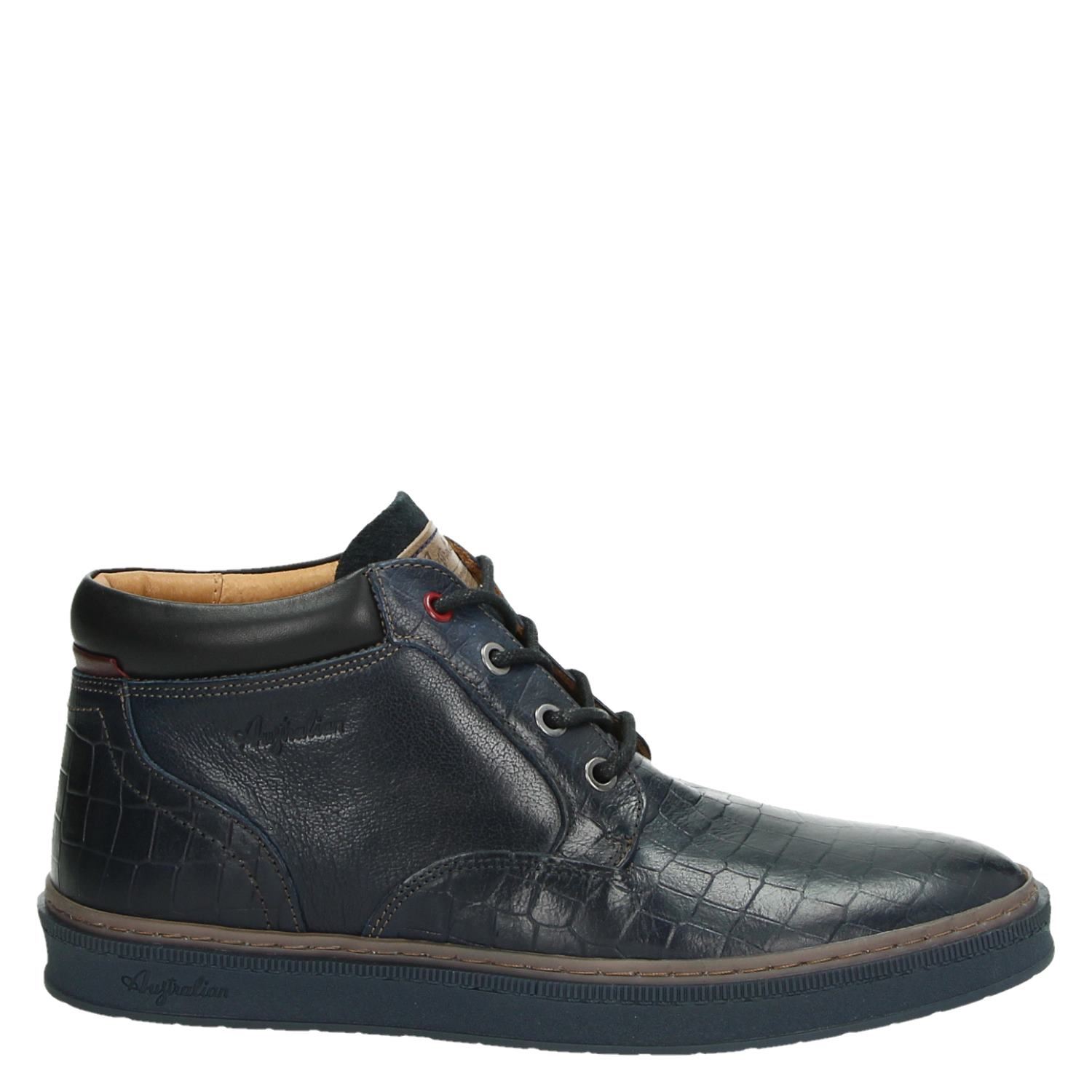 Australian Braxton - Veterboots voor heren - Blauw - Shoemixx.nl
