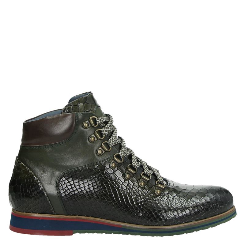 Lorenzi Hoge Nette Schoenen Groen lorenzi kopen in de aanbieding