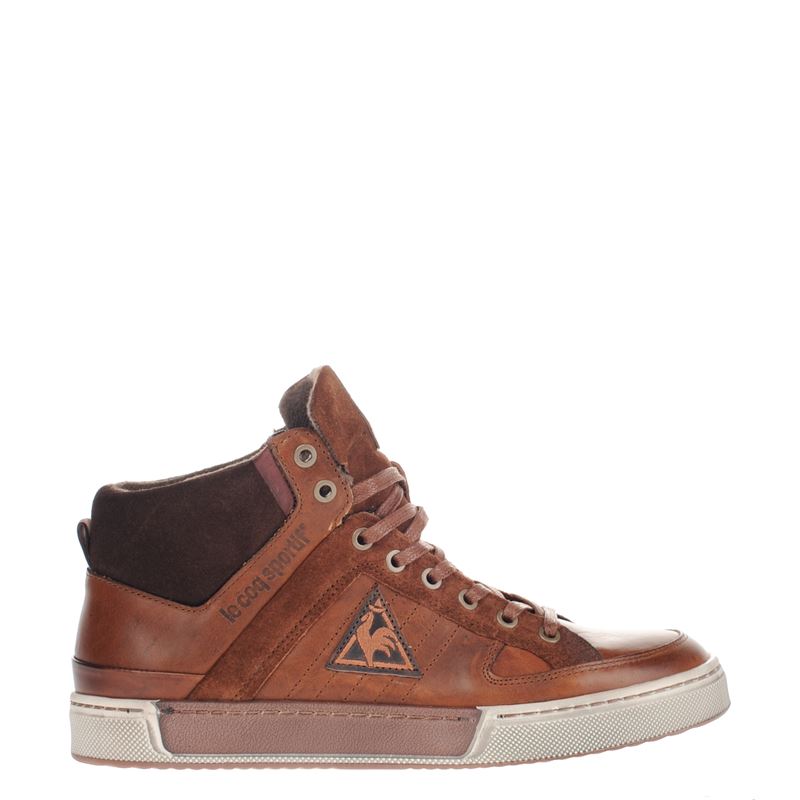 Heren Cognac Sneakers Hoge Le Levallemid Sportif Coq wHqvnTCP