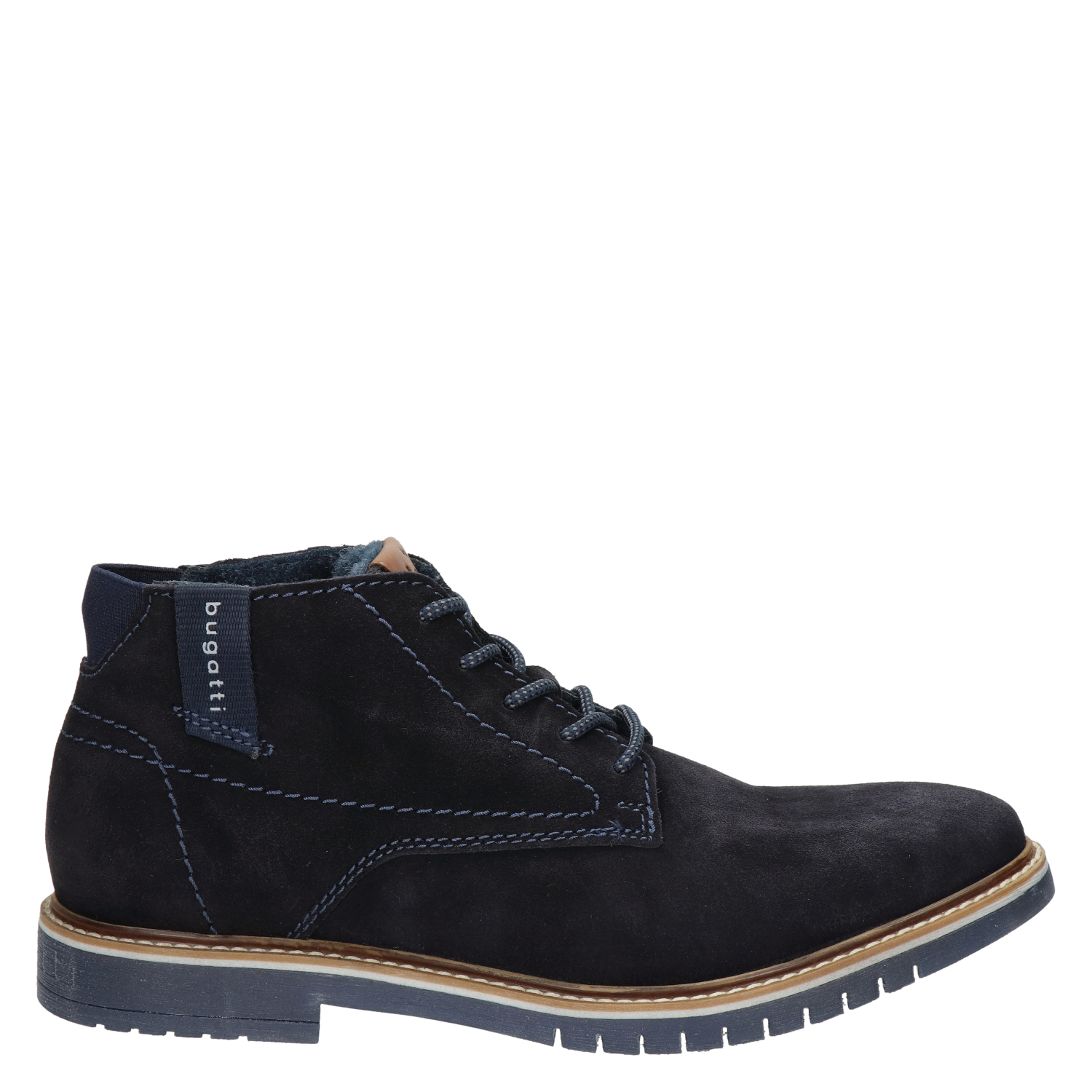 Bugatti - Hoge nette schoenen voor heren - Blauw - Shoemixx.nl