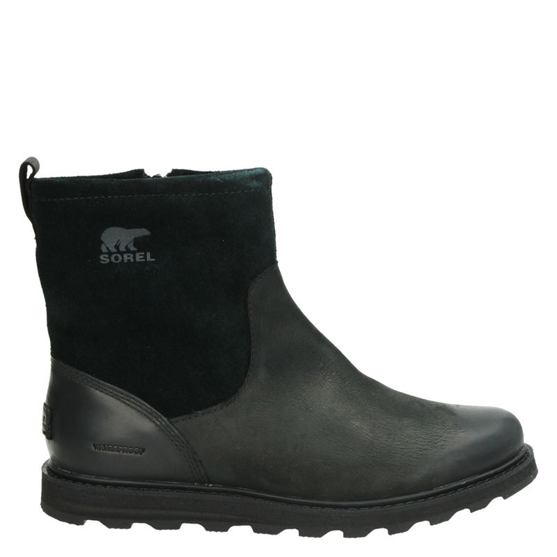 Sorel Madson Zip Rits Gesloten Boots Zwart sorel kopen in de aanbieding