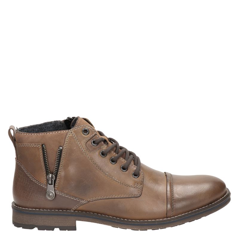 Rieker - Veterschoenen - Cognac