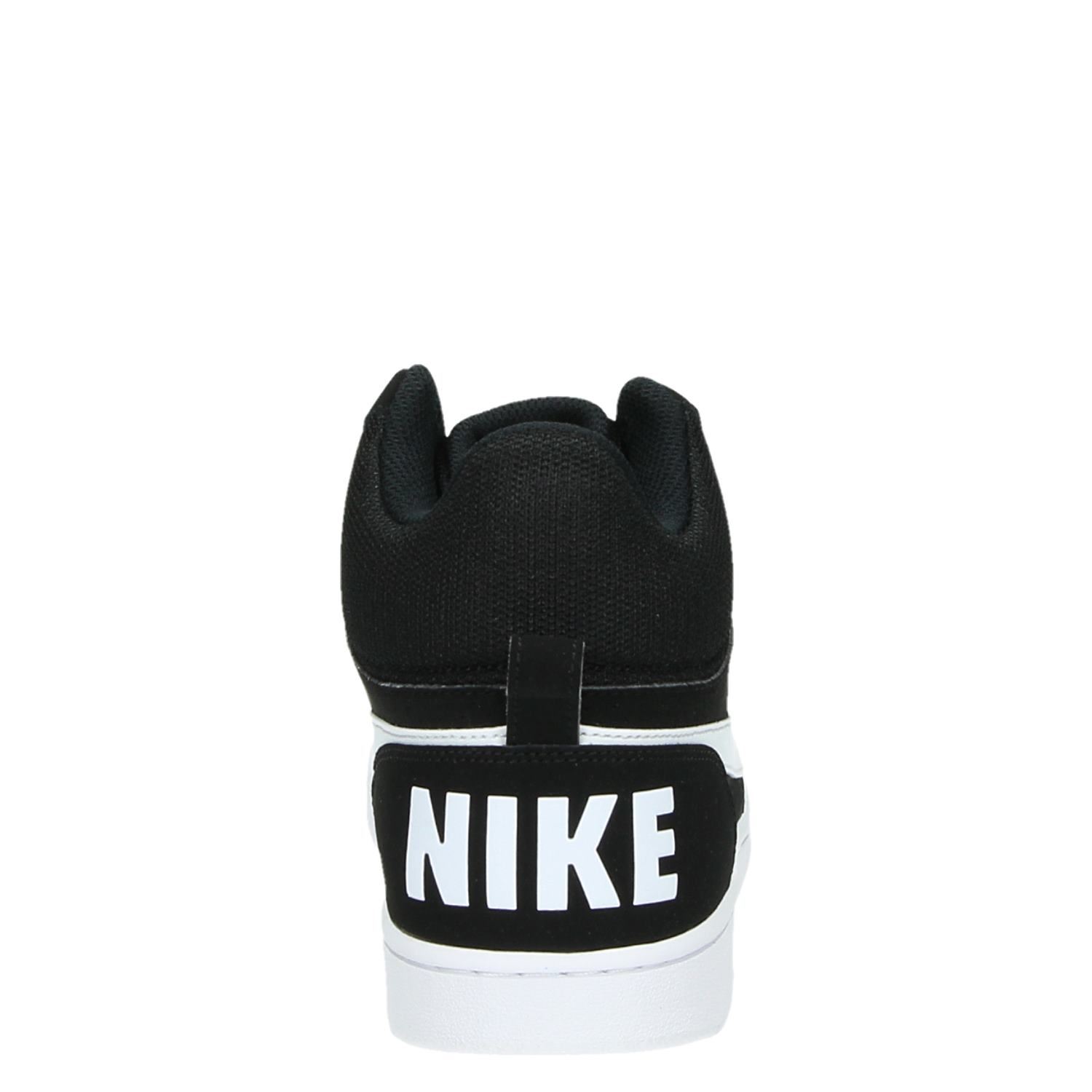 Nike Court Borough Mid - Hoge sneakers voor heren - Zwart - Shoemixx.nl