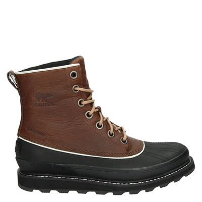 Sorel Madson Veterboots Bruin sorel kopen in de aanbieding