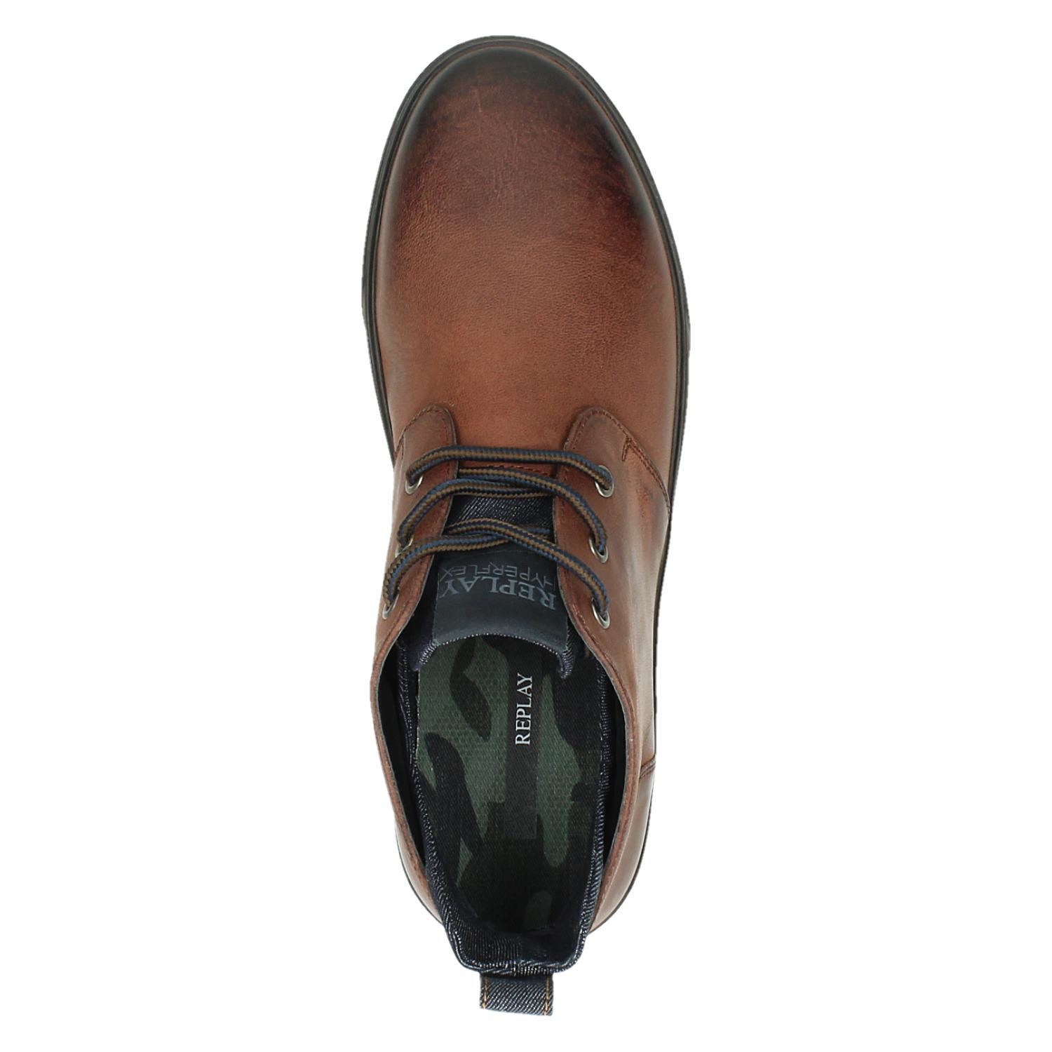 Replay - Veterboots voor heren - Bruin - Shoemixx.nl
