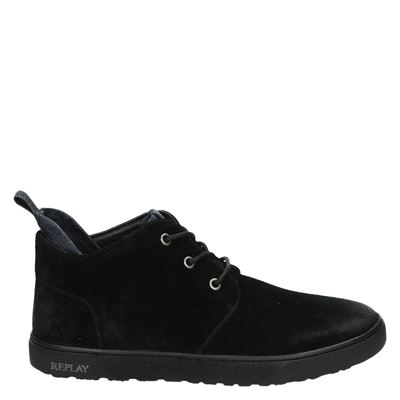 Replay Rz710010L Hoge Sneakers Zwart replay kopen in de aanbieding