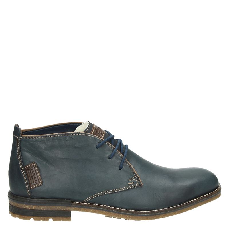 Rieker Veterboots Blauw rieker kopen in de aanbieding