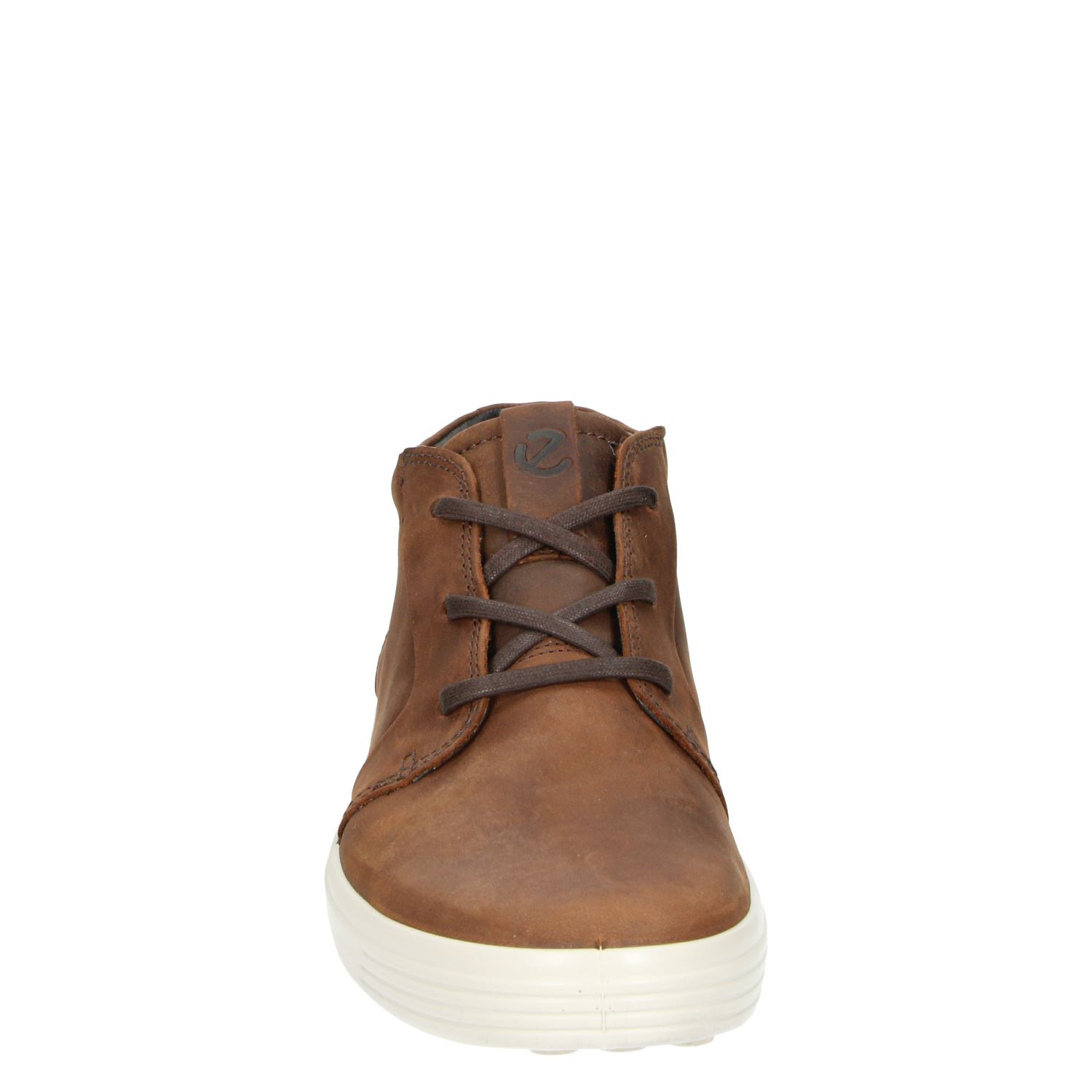 Ecco Soft 7 - Veterboots voor heren - Bruin - Nelson.nl