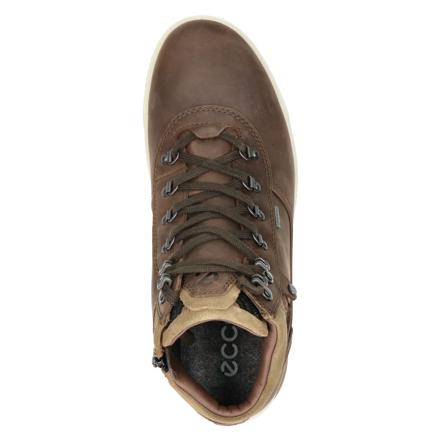 Ecco Byway Tred - Veterboots voor heren - Bruin - Nelson.nl