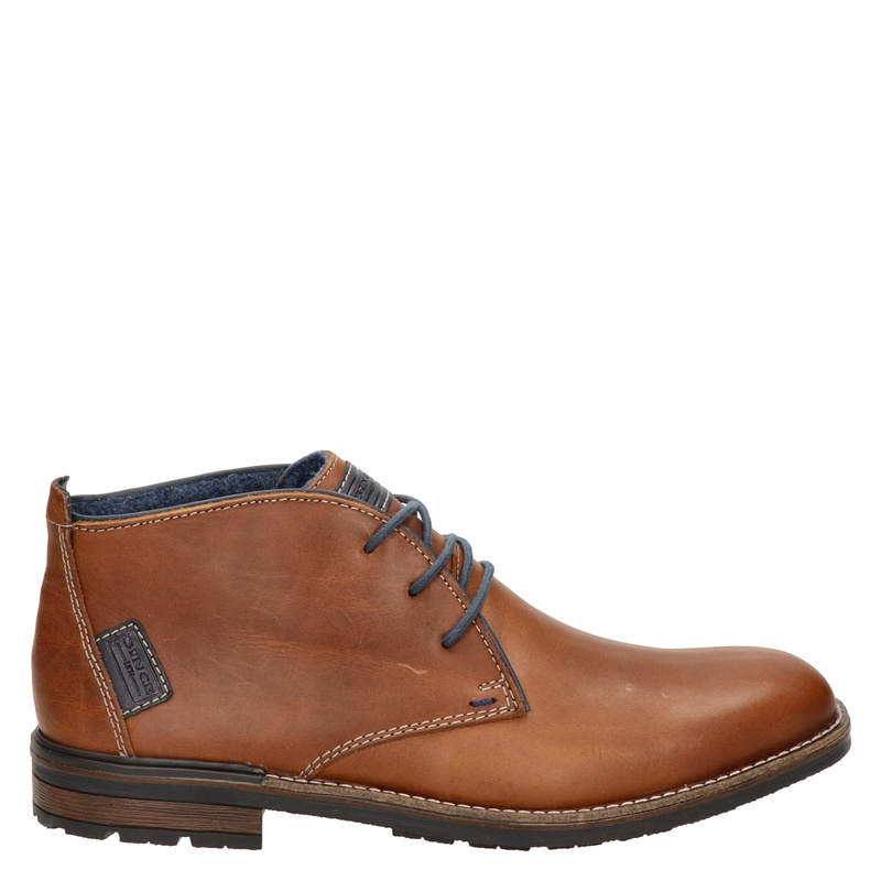 Rieker - Veterboots - Cognac