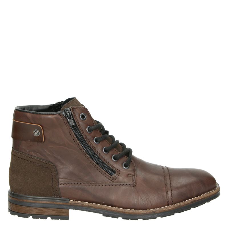 Rieker - Veterboots - Bruin