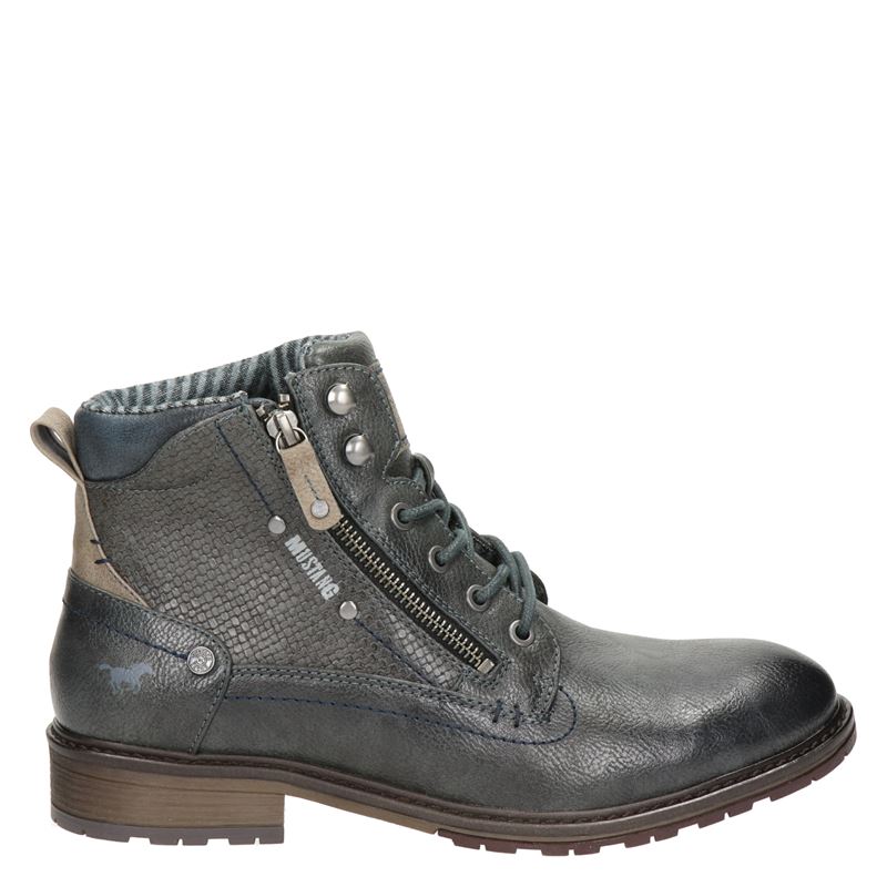 Mustang - Veterboots - Grijs