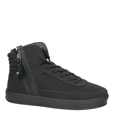Replay Chapel - Hoge sneakers voor heren - Zwart - Nelson.nl