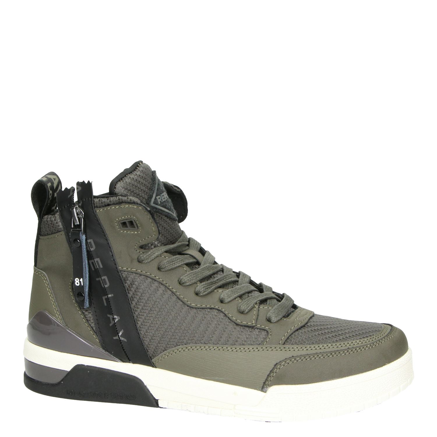 Replay\u0026Sons Sneakers zwart | kleertjes.com