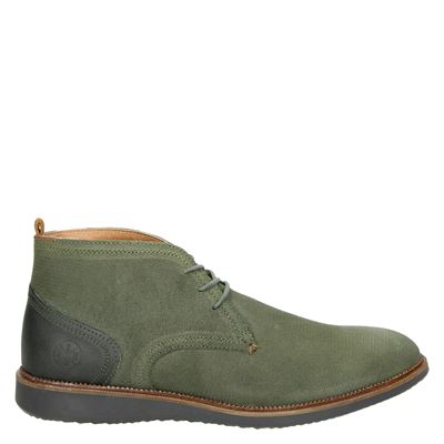 Nelson - Hoge nette schoenen voor heren - Groen - Nelson.nl