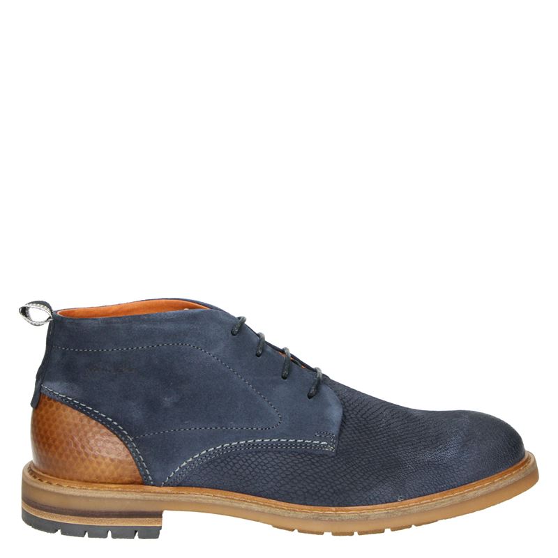 Van Lier - Hoge nette schoenen - Blauw