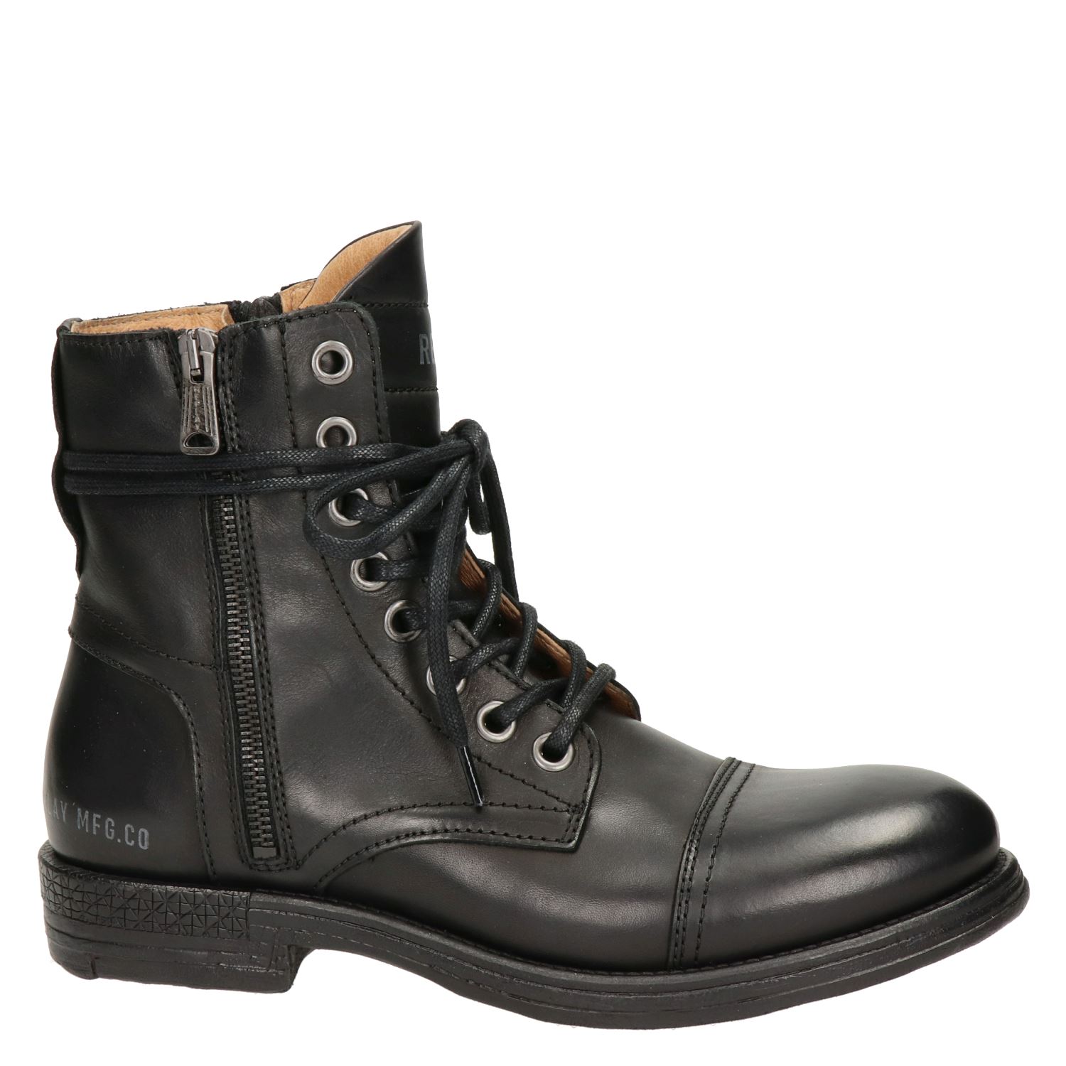 Replay Phim - Veterboots voor heren - Zwart - Nelson.nl