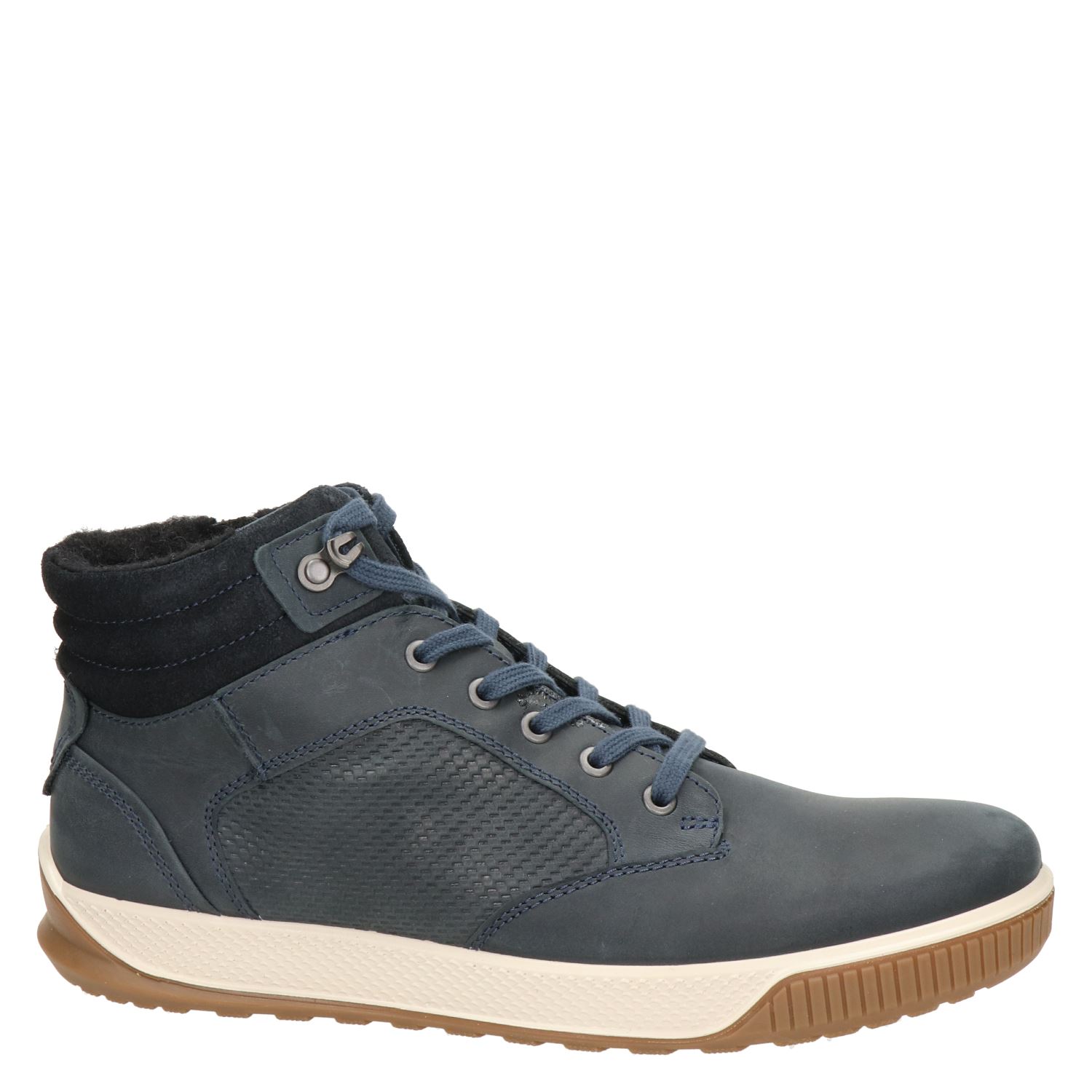 Ecco Byway tred - Veterboots voor heren - Blauw - Nelson.nl