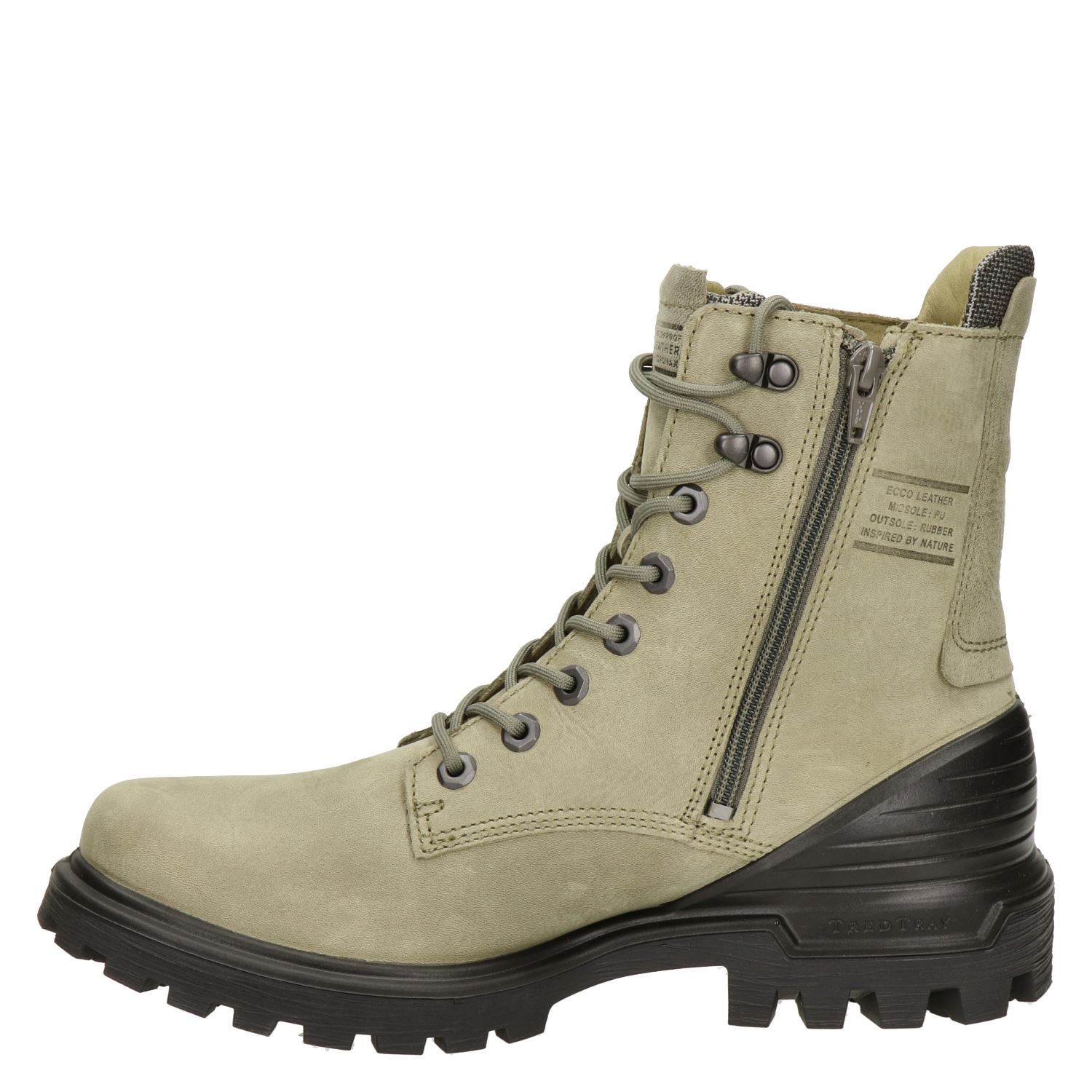 Ecco Tredtray - Veterboots voor heren - Taupe - Nelson.nl