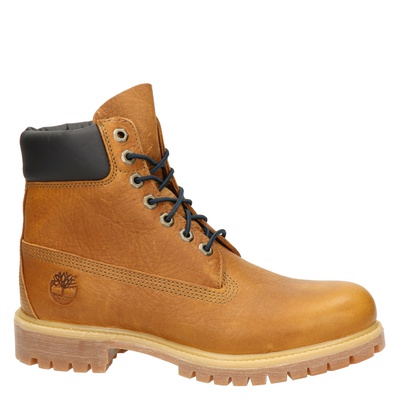 Timberland - Veterboots voor heren - Cognac - Nelson.nl