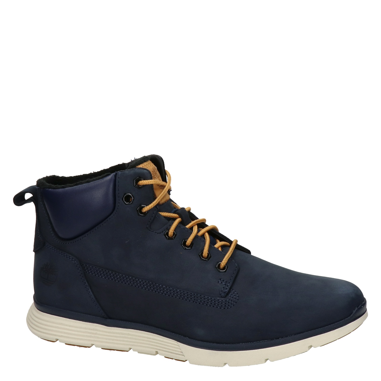 Timberland - Veterboots voor heren - Blauw - Nelson.nl