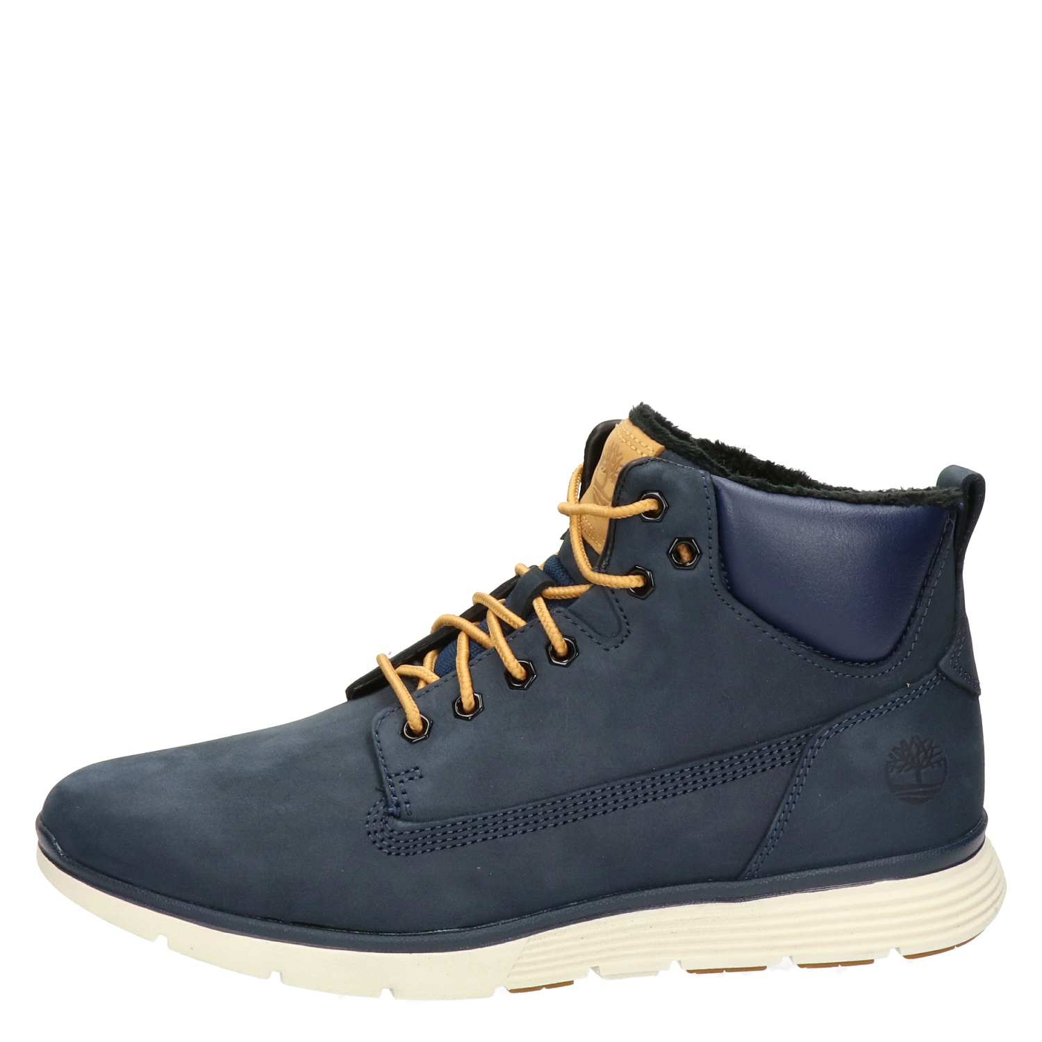Timberland - Veterboots voor heren - Blauw - Nelson.nl