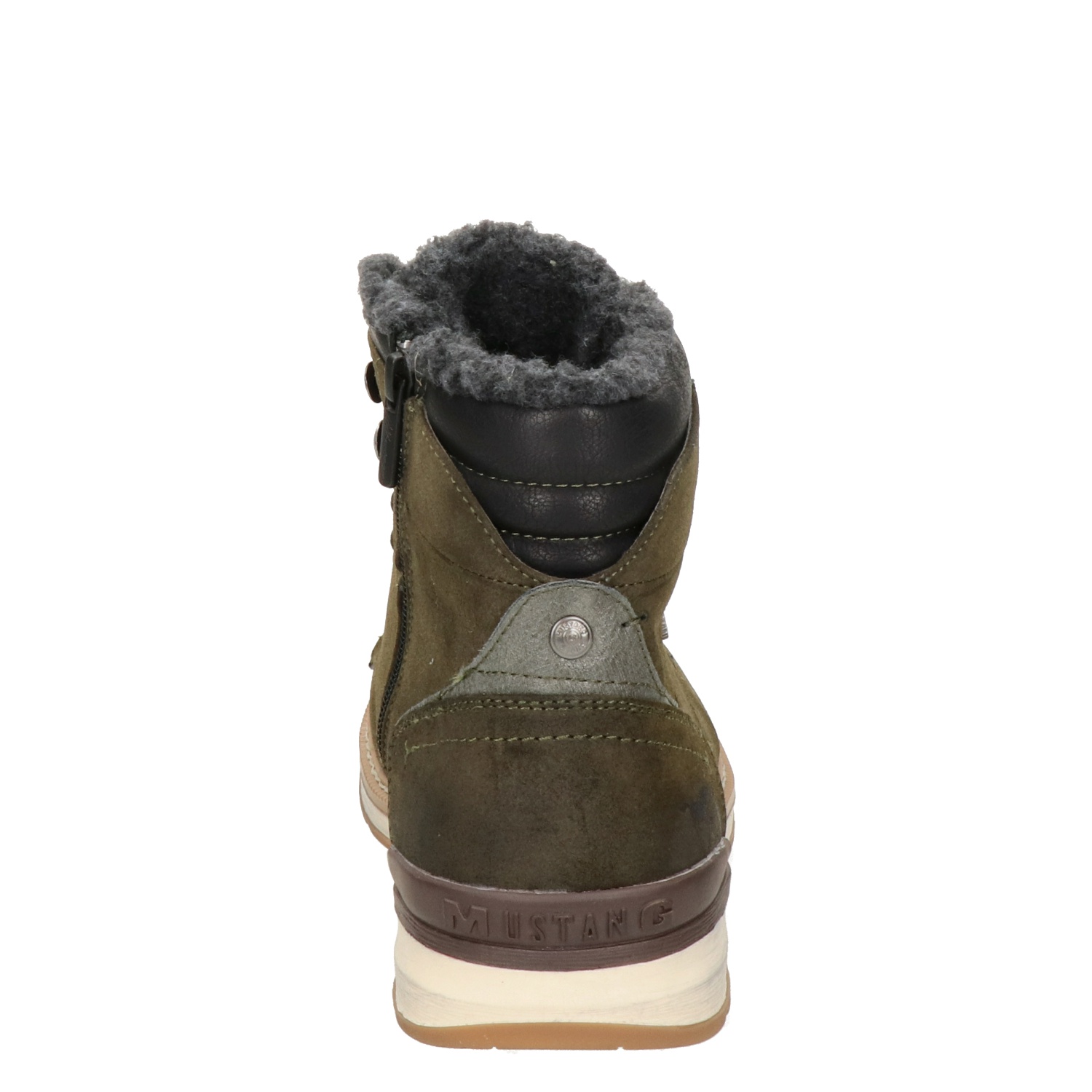 Mustang - Veterboots voor heren - Groen - Nelson.nl