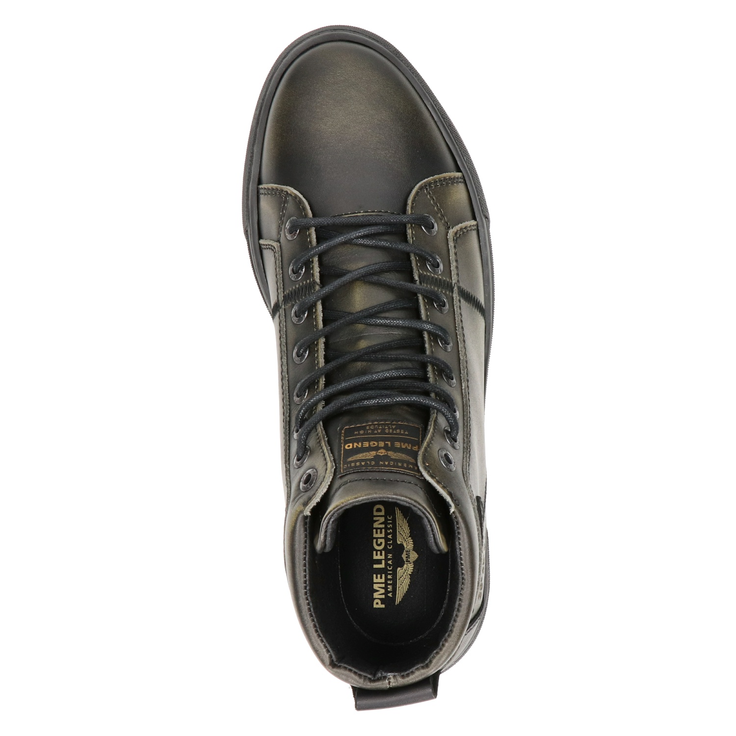 PME Legend Titon - Veterboots voor heren - Groen - Shoemixx.nl