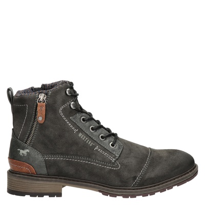 Mustang - Veterboots - Grijs