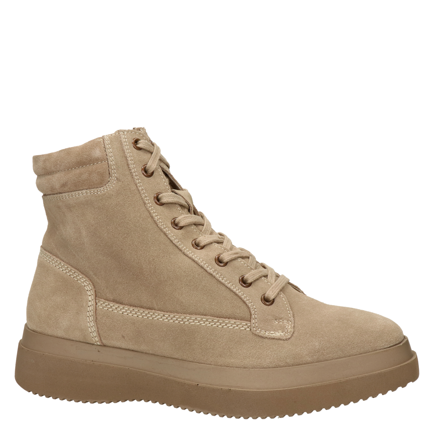 Nelson - Veterboots voor heren - Beige - Nelson.nl