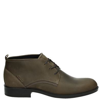 Ecco Harold Hoge Nette Schoenen Taupe ecco kopen in de aanbieding