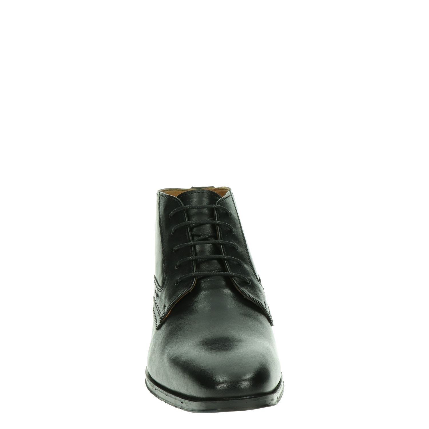 Nelson - Hoge nette schoenen voor heren - Zwart - Shoemixx.nl