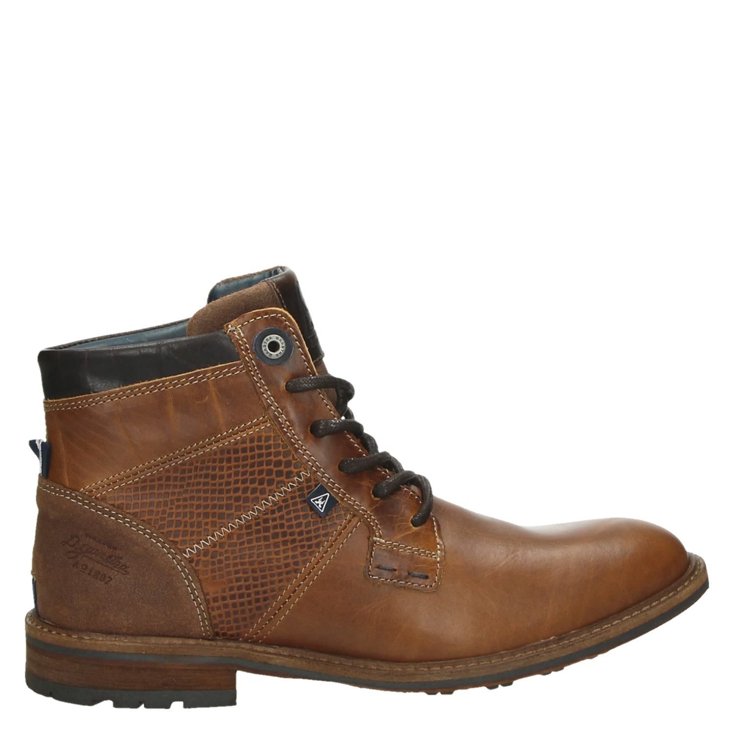 Gaastra Crew High - Veterboots voor heren - Cognac - Nelson.nl