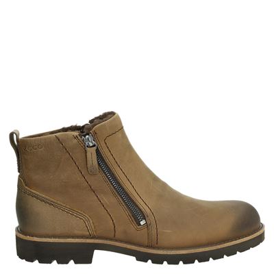 Ecco Jamestown Rits Gesloten Boots Bruin ecco kopen in de aanbieding