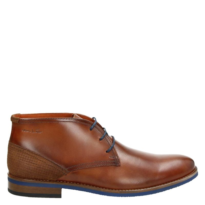 Van Lier - Hoge nette schoenen - Cognac