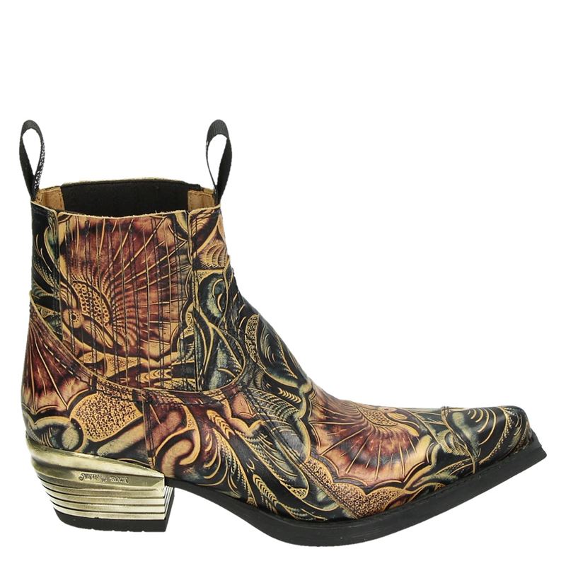 New Rock Dallas - Cowboylaarzen - Bruin