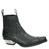 New Rock Dallas - Cowboylaarzen - Zwart