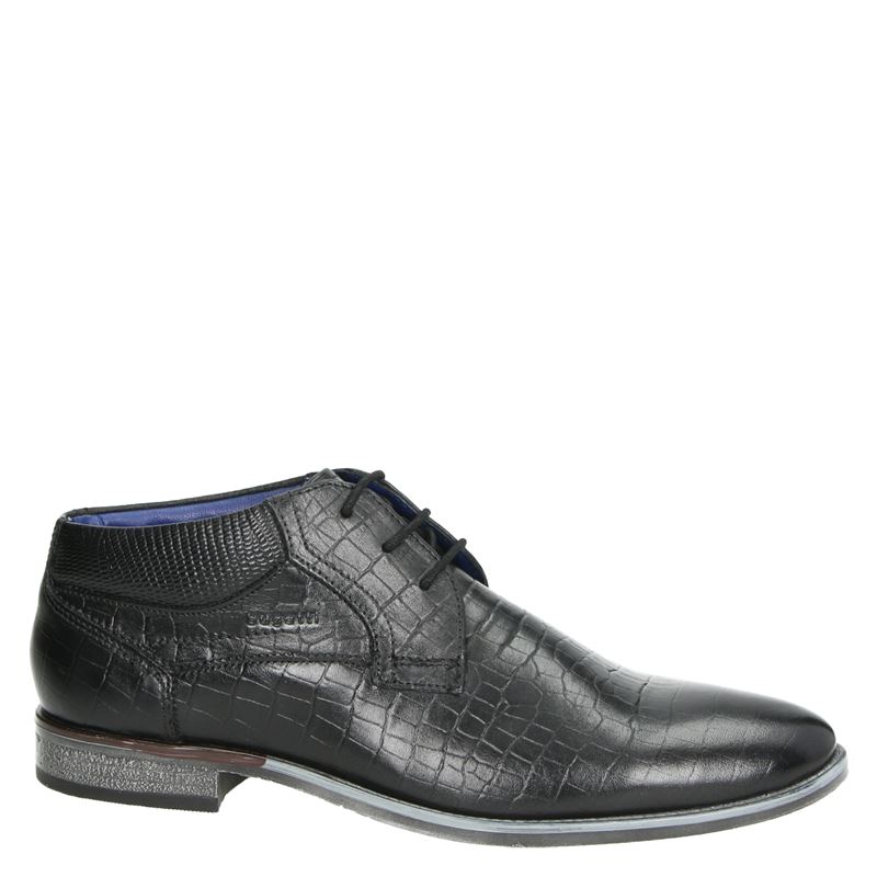 Bugatti - Lage nette schoenen voor heren - Zwart