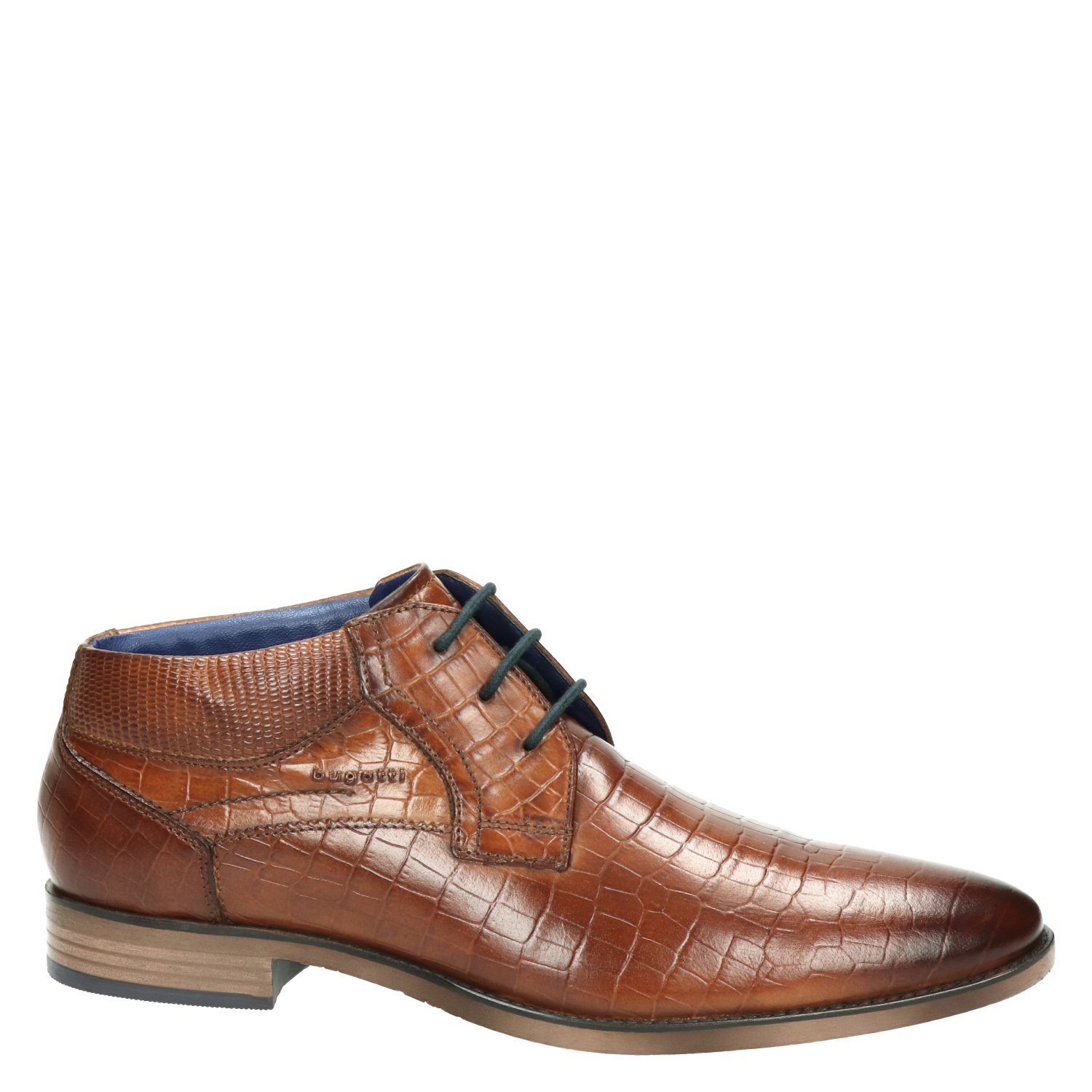 Bugatti - Lage nette schoenen voor heren - Cognac - Nelson.nl