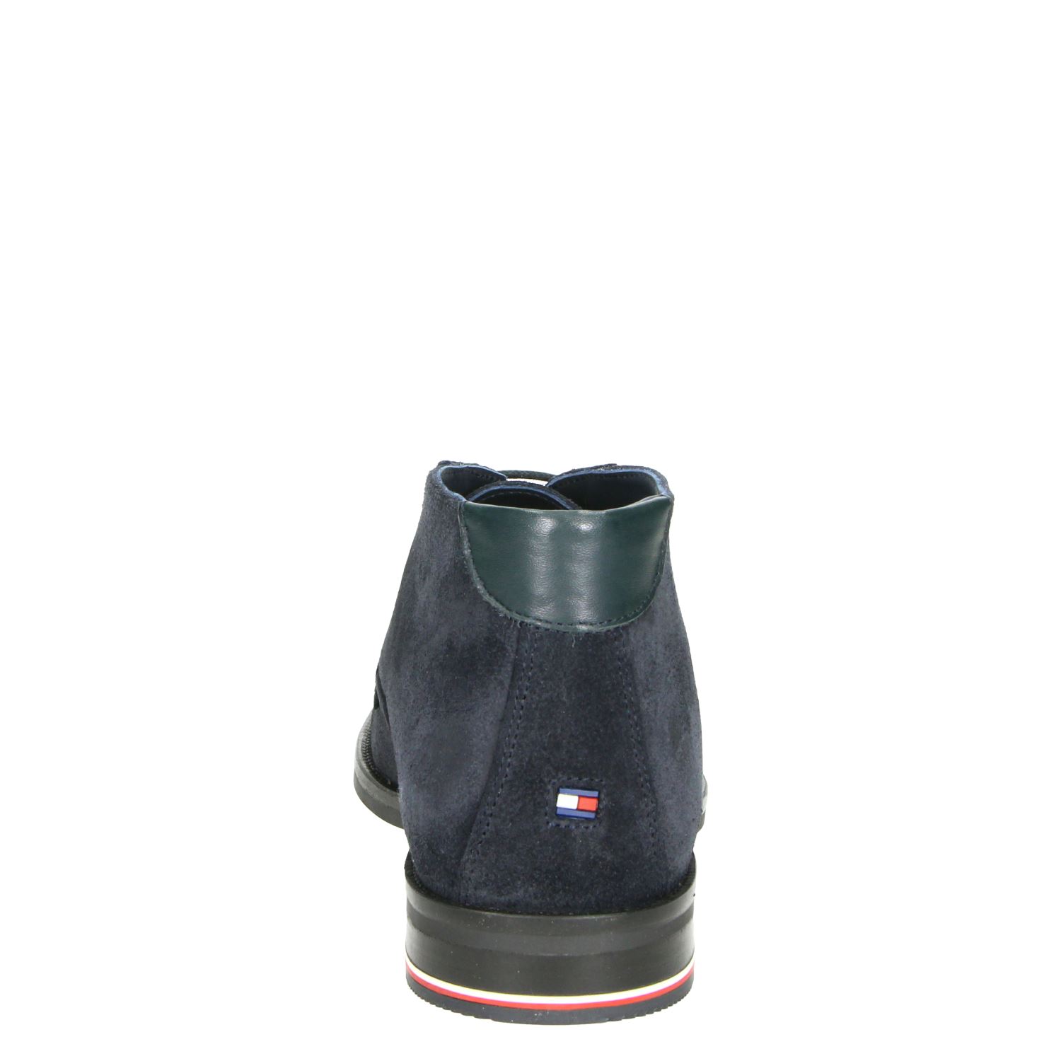 Tommy Hilfiger Sport Signature - Lage nette schoenen voor heren - Blauw -  Shoemixx.nl