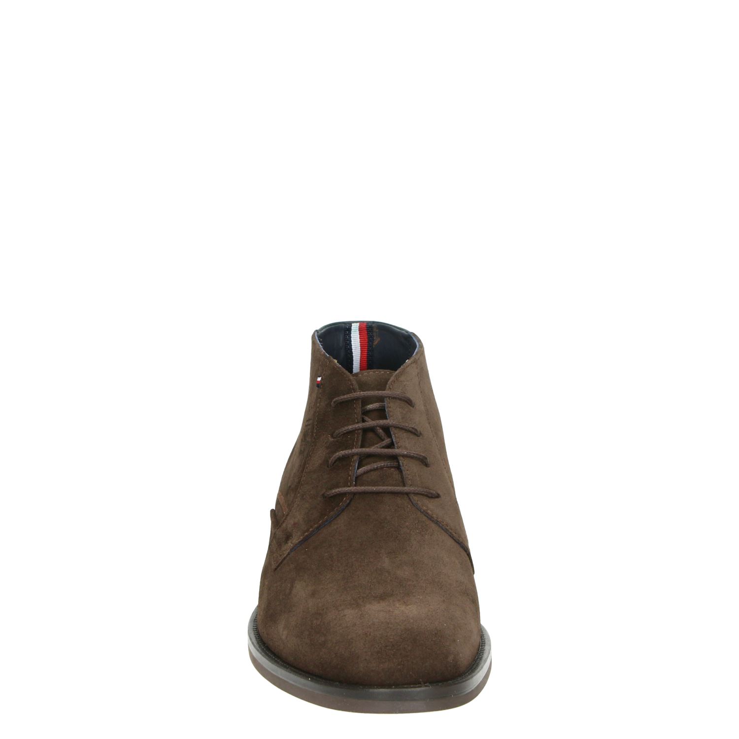 Tommy Hilfiger Sport Signature - Lage nette schoenen voor heren - Bruin -  Nelson.nl