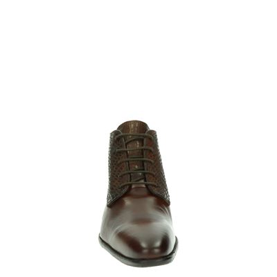 Nelson - Hoge nette schoenen voor heren - Cognac - Nelson.nl
