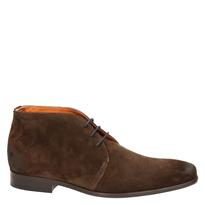 Van Lier - Hoge nette schoenen voor heren - Bruin - Nelson.nl