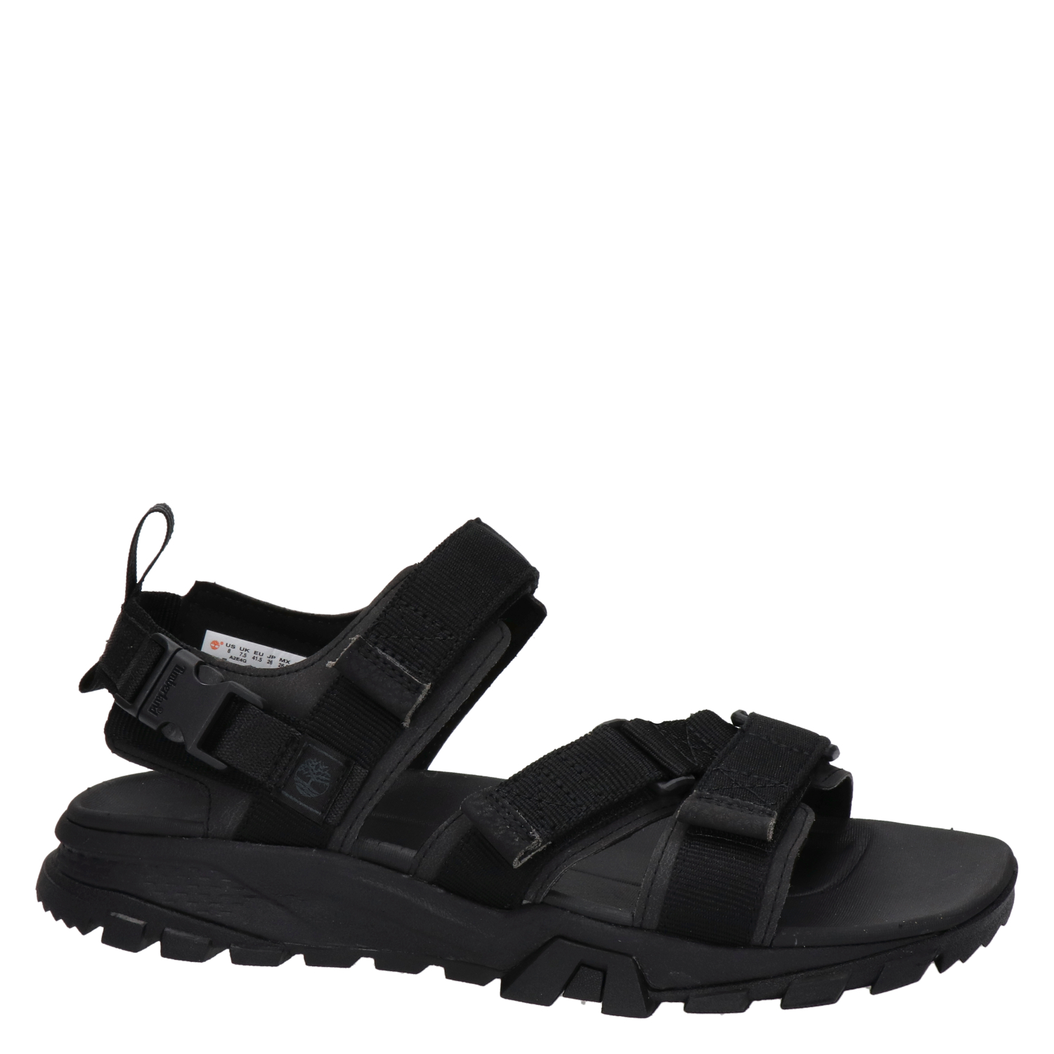 Timberland - Sandalen voor heren - Zwart - Nelson.nl