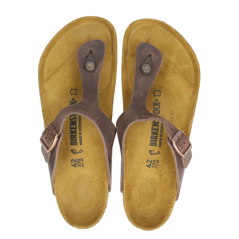 Birkenstock Gizeh Slippers Bruin birkenstock kopen in de aanbieding Birkenstock Gizeh Slippers Bruin birkenstock kopen in de aanbieding