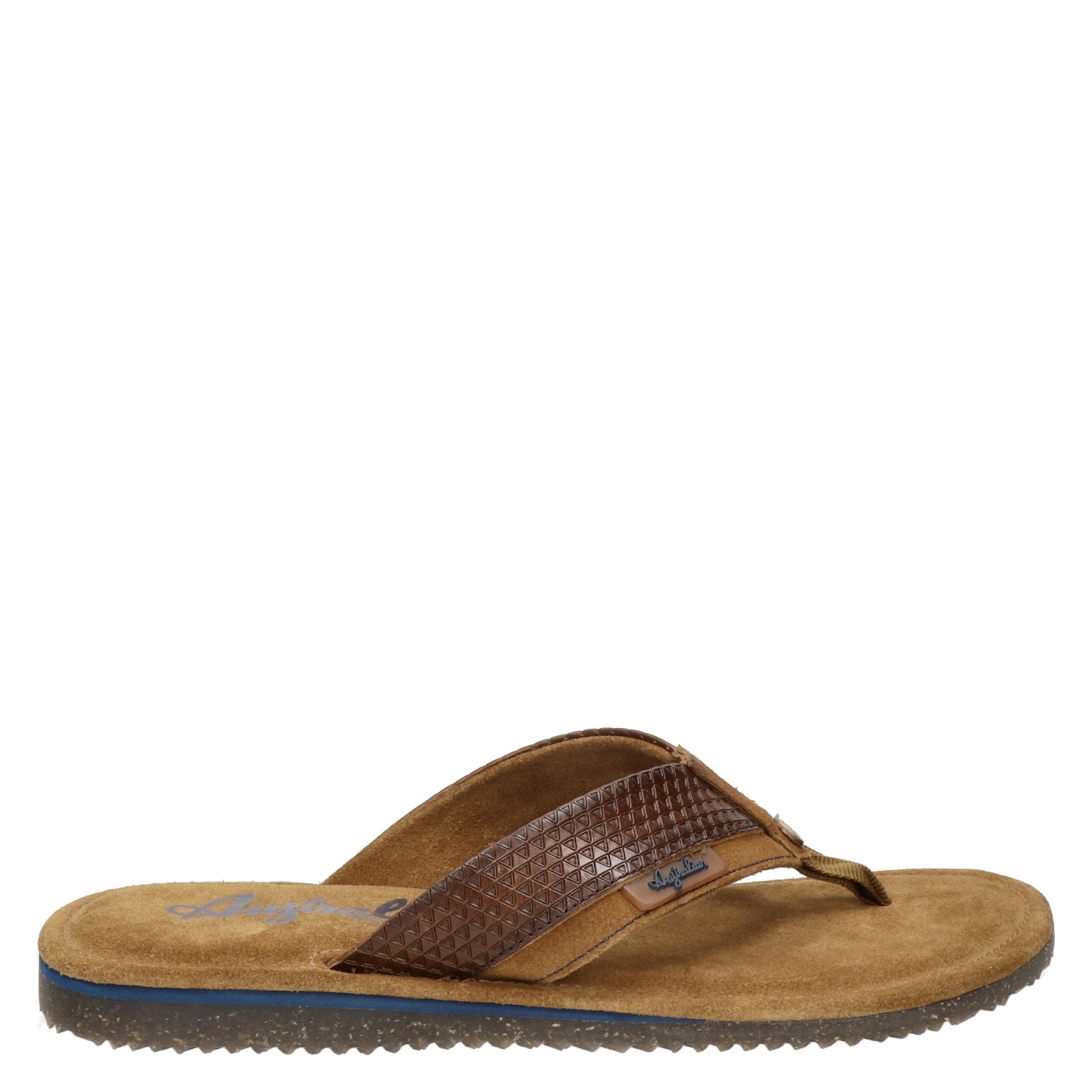 Australian rockanje at sea tan- Slippers Cognac