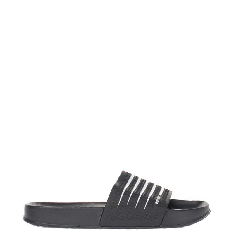 Nelson - Slippers - Zwart