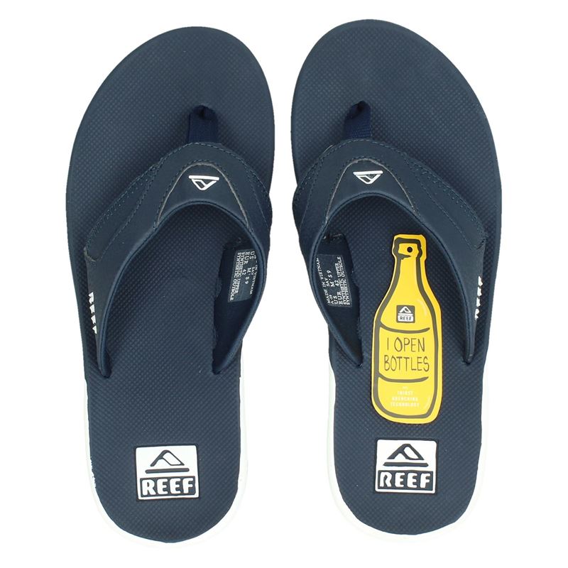 Reef Fanning - Slippers - Blauw
